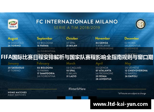 FIFA国际比赛日程安排解析与国家队赛程影响全指南规则与窗口期 FIFA国际比赛日程安排解析与国家队赛程影响全指南规则与窗口期